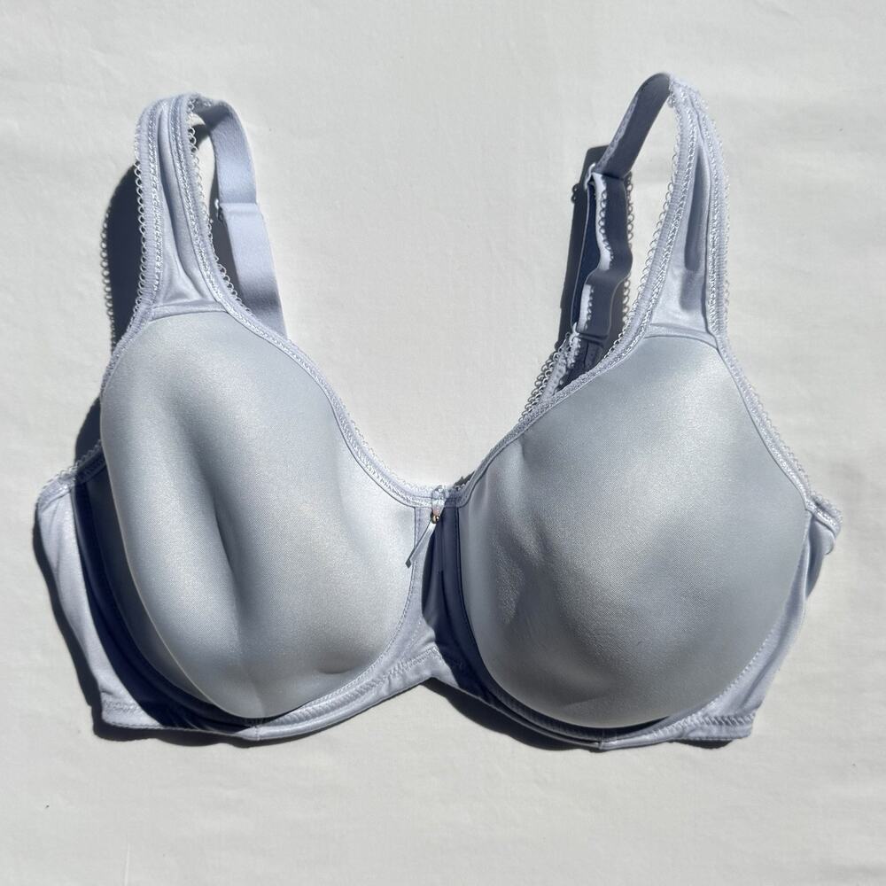 Wacoal Basic Beauty T Shirt Spacer Bra 36DD Light Baby Blue 853192